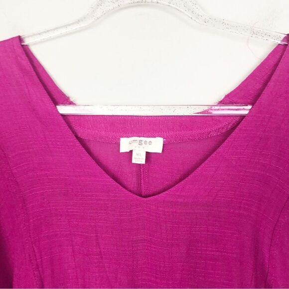 UMGEE | Magenta Oversized Tunic Poncho Swim Coverup Women’s Size M/L - Picture 3 of 8